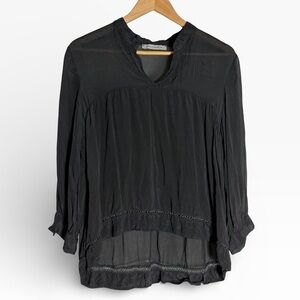 Paolo Casalini Charcoal Blouse